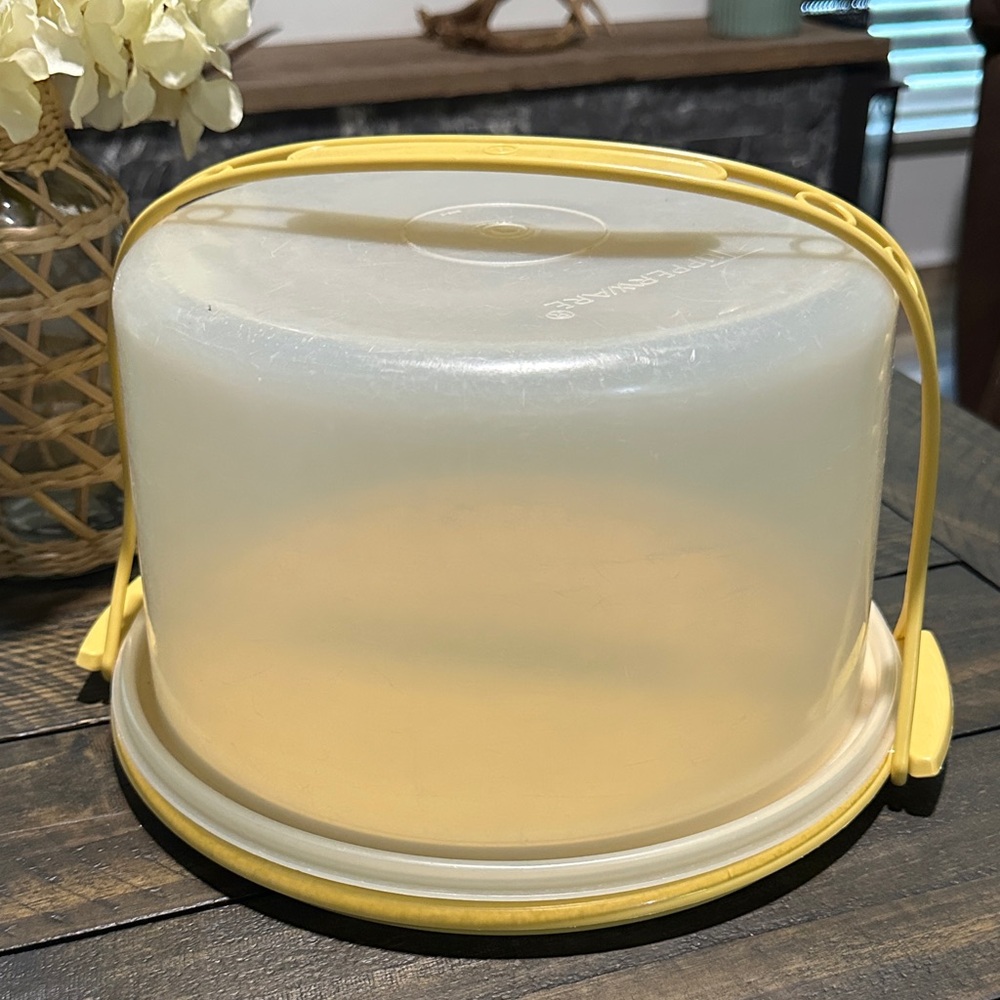 VTG Tupperware Cake Carrier